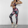 Floral Printed Yoga Set